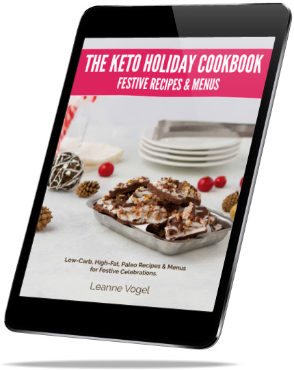 Keto Christmas Cookbook - iPad Preview