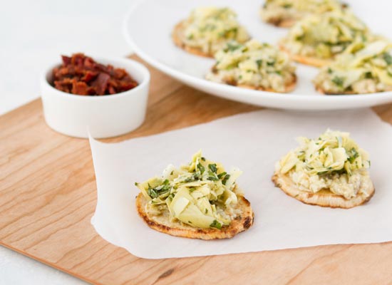 Recipe: Rutabaga Artichoke Toasts